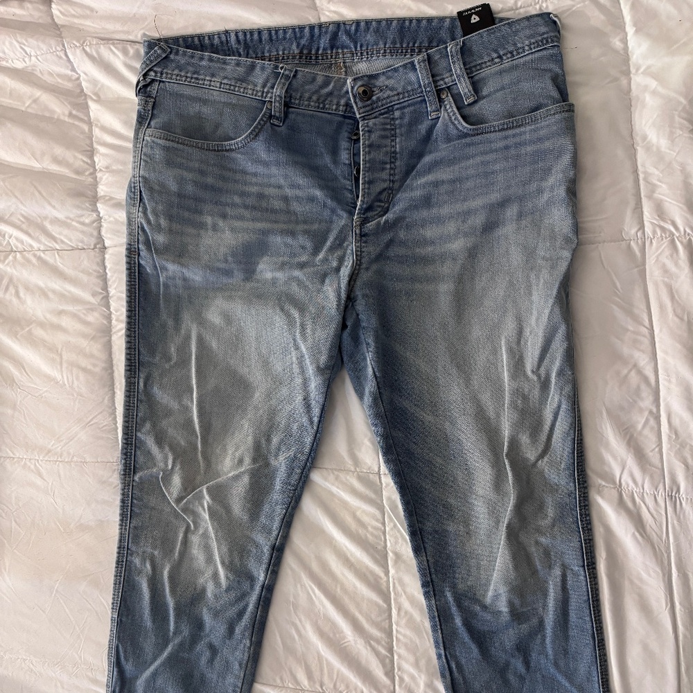 REV IT Carlin Motorcycle Jeans 36 x 30, Skinny Leg